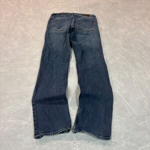 Reclaim Blue Brand Mens Regular Straight Leg Dark Wash Denim Jeans 31L 31x33